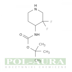 Kwas karbaminowy, n-(3,3-difluoro-4-piperydynylo)-, ester 1,1-dimetyloetylowy/ 97% [1263180-22-8]