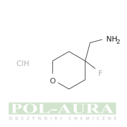 Chlorowodorek 2h-pirano-4-metanoaminy, 4-fluorotetrahydro- (1:1)/ 97% [1263180-53-5]