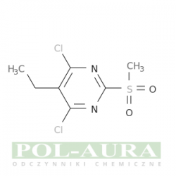 Pirymidyna, 4,6-dichloro-5-etylo-2-(metylosulfonylo)-/ 95% [1263314-16-4]