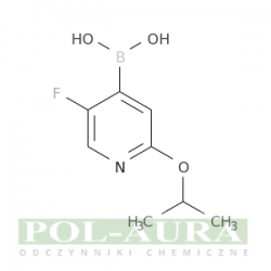 Kwas boronowy, b-[5-fluoro-2-(1-metyloetoksy)-4-pirydynylo]-/ 95% [1264127-92-5]