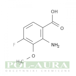 Kwas benzoesowy, 2-amino-4-fluoro-3-metoksy-/ 98% [126480-32-8]