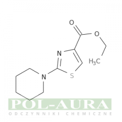 Kwas 4-tiazolokarboksylowy, 2-(1-piperydynylo)-, ester etylowy/ 97% [126533-98-0]