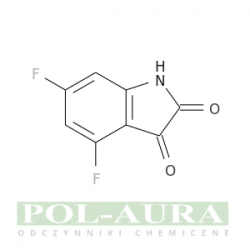 1h-indolo-2,3-dion, 4,6-difluoro-/ 98% [126674-93-9]