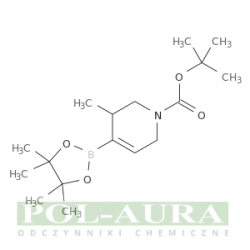 Kwas 1(2h)-pirydynokarboksylowy, 3,6-dihydro-3-metylo-4-(4,4,5,5-tetrametylo-1,3,2-dioksaborolan-2-ylo)-, 1,1-dimetyloetyl ester/ 97% [1268816-61-0]