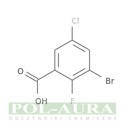 Kwas benzoesowy, 3-bromo-5-chloro-2-fluoro-/ 97% [1269232-93-0]