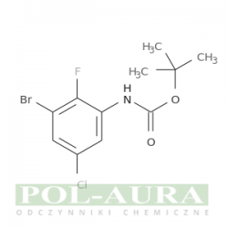 Kwas karbaminowy, n-(3-bromo-5-chloro-2-fluorofenylo)-, ester 1,1-dimetyloetylowy/ 97% [1269232-94-1]