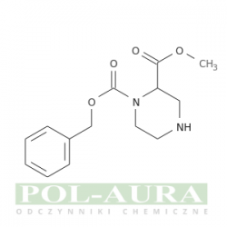 Kwas 1,2-piperazynodikarboksylowy, 2-metylo 1-(fenylometylo) ester/ 97% [126937-43-7]