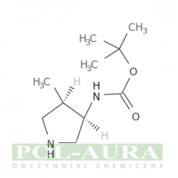 Kwas karbaminowy, (4-metylo-3-pirolidynylo)-, ester 1,1-dimetyloetylowy, (3r-cis)- (9ci)/ 95% [127199-55-7]