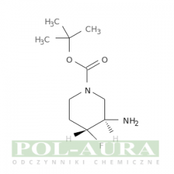 Kwas 1-piperydynokarboksylowy, 3-amino-4-fluoro-, ester 1,1-dimetyloetylowy, (3r,4r)-rel-/ 97% [1273567-30-8]