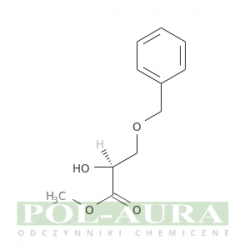 Kwas propionowy, 2-hydroksy-3-(fenylometoksy)-, ester metylowy, (2s)-/ 97% [127744-28-9]