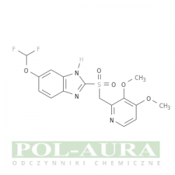 1h-benzimidazol, 6-(difluorometoksy)-2-[[(3,4-dimetoksy-2-pirydynylo)metylo]sulfonylo]-/ 98% [127780-16-9]