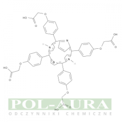 Kwas octowy, 2,2',2'',2'''-[21h,23h-porfino-5,10,15,20-tetraylotetrakis(4,1-fenylenooksy)]tetrakis-/ 95% [127812-08 -2]