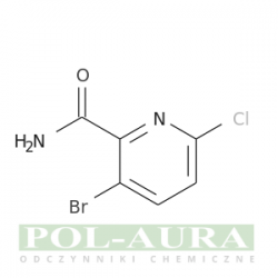 2-pirydynokarboksyamid, 3-bromo-6-chloro-/ 97% [1279821-55-4]