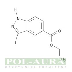 Kwas 1h-indazolo-5-karboksylowy, 3-jodo-, ester etylowy/ 97% [1279863-38-5]