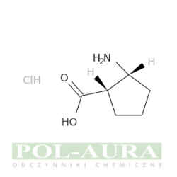 Cyclopentanecarboxylic acid, 2-amino-, hydrochloride (1:1), (1S,2R)-/ 97% [128052-92-6]