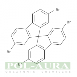 9,9'-spirobi[9h-fluoren], 2,2',7,7'-tetrabromo-/ 98% [128055-74-3]