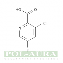Kwas 2-pirydynokarboksylowy, 3-chloro-5-fluoro-/ 98% [128073-01-8]