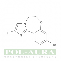 Imidazo[1,2-d][1,4]benzoksazepina, 9-bromo-5,6-dihydro-2-jodo-/ 95% [1282516-69-1]