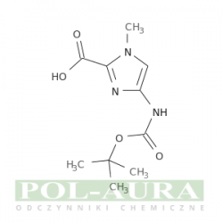 Kwas 1h-imidazolo-2-karboksylowy, 4-[[(1,1-dimetyloetoksy)karbonylo]amino]-1-metylo-/ 97% [128293-64-1]