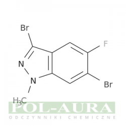 1h-indazol, 3,6-dibromo-5-fluoro-1-metylo-/ 95% [1286734-91-5]