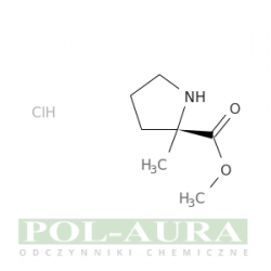 D-prolina, 2-metylo-, ester metylowy, chlorowodorek (1:1)/ 97% [1286768-32-8]