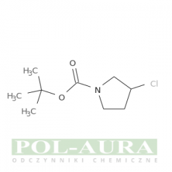 1-Pyrrolidinecarboxylic acid, 3-chloro-, 1,1-dimethylethyl ester/ 95% [1289386-88-4]