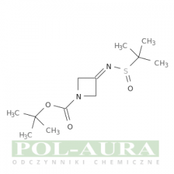 Kwas 1-azetydynokarboksylowy, 3-[[(1,1-dimetyloetylo)sulfinylo]imino]-, ester 1,1-dimetyloetylowy/ 95% [1291487-32-5]