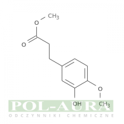 Kwas benzenopropanowy, 3-hydroksy-4-metoksy-, ester metylowy/ 98% [129150-61-4]