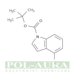 Kwas 1h-indolo-1-karboksylowy, 4-chloro-, ester 1,1-dimetyloetylowy/ 98% [129822-46-4]