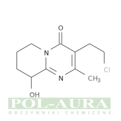 4h-pirydo[1,2-a]pirymidyn-4-on, 3-(2-chloroetylo)-6,7,8,9-tetrahydro-9-hydroksy-2-metylo-/ 98% [130049-82- 0]