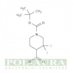 Kwas 1,4-piperydynodikarboksylowy, 3,3-difluoro-, 1-(1,1-dimetyloetylo) ester/ 97% [1303972-81-7]