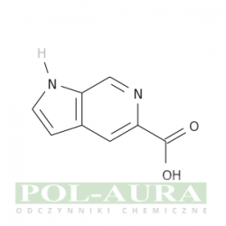 Kwas 1h-pirolo[2,3-c]pirydyno-5-karboksylowy(9ci)/ 96% [130473-27-7]