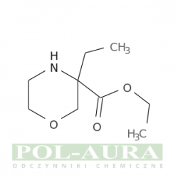 3-Morpholinecarboxylic acid, 3-ethyl-, ethyl ester/ min. 97% [1305287-88-0]