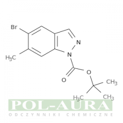 Kwas 1h-indazolo-1-karboksylowy, 5-bromo-6-metylo-, ester 1,1-dimetyloetylowy/ 97% [1305320-67-5]