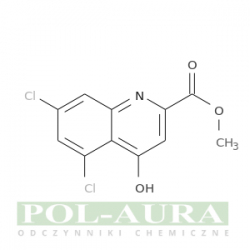 Kwas 2-chinolinokarboksylowy, 5,7-dichloro-4-hydroksy-, ester metylowy/ 98% [130613-19-3]