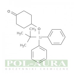 Cykloheksanon,4-[[(1,1-dimetyloetylo)difenylosililo]oksy]-/ 97% [130745-59-4]