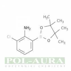 Benzenamina, 2-chloro-6-(4,4,5,5-tetrametylo-1,3,2-dioksaborolan-2-ylo)-/ 97% [1309982-17-9]