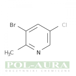 Pirydyna, 3-bromo-5-chloro-2-metylo-/ 98% [131036-39-0]