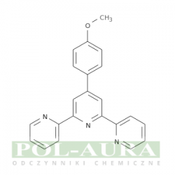 2,2':6',2''-terpirydyna, 4'-(4-metoksyfenylo)-/ 98% [13104-56-8]