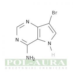 5h-pirolo[3,2-d]pirymidyno-4-amina, 7-bromo-/ 97% [1311275-33-8]