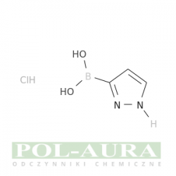 Kwas boronowy, b-1h-pirazol-3-ilo-, chlorowodorek (1:1)/ 97% [1314216-33-5]