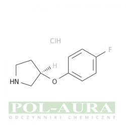 Pirolidyna, 3-(4-fluorofenoksy)-, chlorowodorek (1:1), (3r)-/ 95% [1314419-67-4]