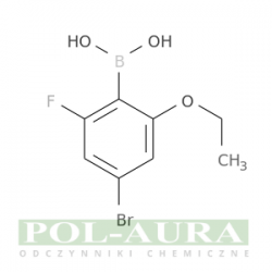 Kwas boronowy, b-(4-bromo-2-etoksy-6-fluorofenylo)-/ 95% [1315340-56-7]