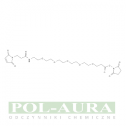 Kwas 4,7,10,13,16-pentaoksa-19-azadokozanowy, 22-(2,5-dihydro-2,5-diokso-1h-pirol-1-ilo)-20-okso-, 2,5- ester diokso-1-pirolidynylowy/ 98% [1315355-92