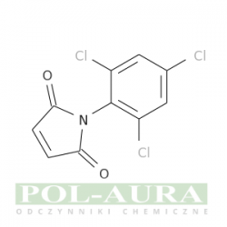 1h-pirolo-2,5-dion, 1-(2,4,6-trichlorofenylo)-/min. 98% [13167-25-4]