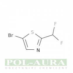 Tiazol, 5-bromo-2-(difluorometylo)-/ 97% [1319255-36-1]