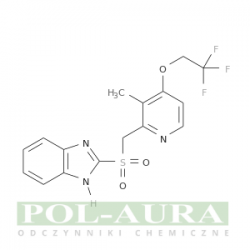 1h-benzimidazol, 2-[[[3-metylo-4-(2,2,2-trifluoroetoksy)-2-pirydynylo]metylo]sulfonylo]-/ 98% [131926-99-3]