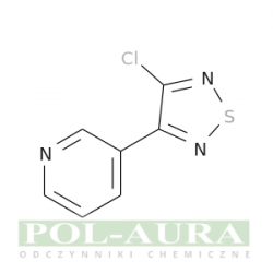 Pyridine, 3-(4-chloro-1,2,5-thiadiazol-3-yl)-/ min. 95% [131986-28-2]