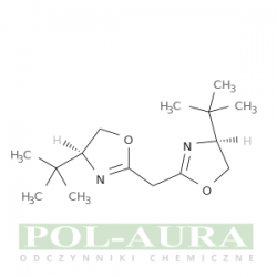 Oksazol, 2,2'-metylenobis[4-(1,1-dimetyloetylo)-4,5-dihydro-, (4s,4's)-/ 97% [132098-54-5]