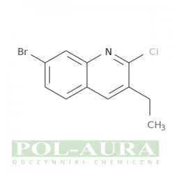 Chinolina, 7-bromo-2-chloro-3-etylo-/ 98% [132118-52-6]
